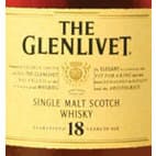 Glenlivet Single Malt Scotch 18 Year